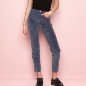 Brandy Melville Jane Navy/Dark Blue Corduroy Pants
